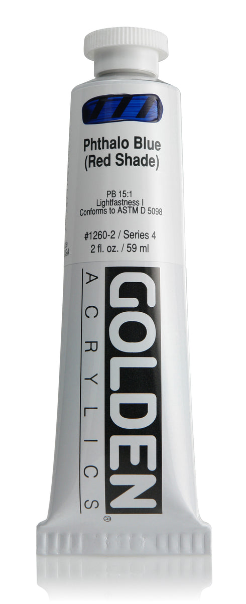 HB ACRYLIC PAINT  PTHALO BLUE/RED S 2OZ